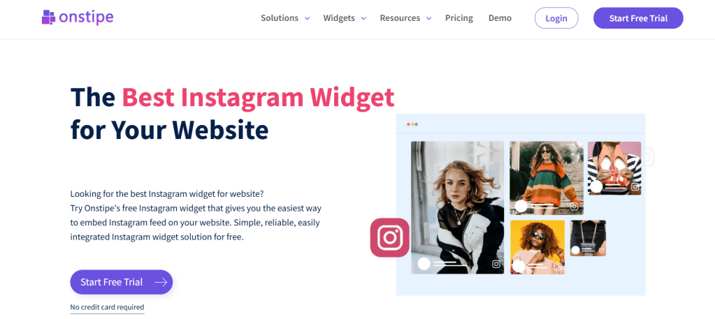 Onstipe - embed instagram stories