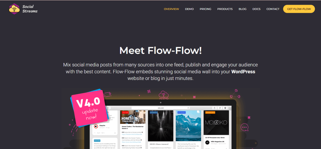 flow flow social stream