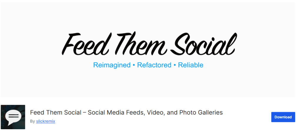 social feed plugin