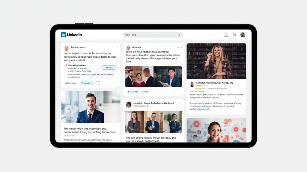 linkedin feed embed tools