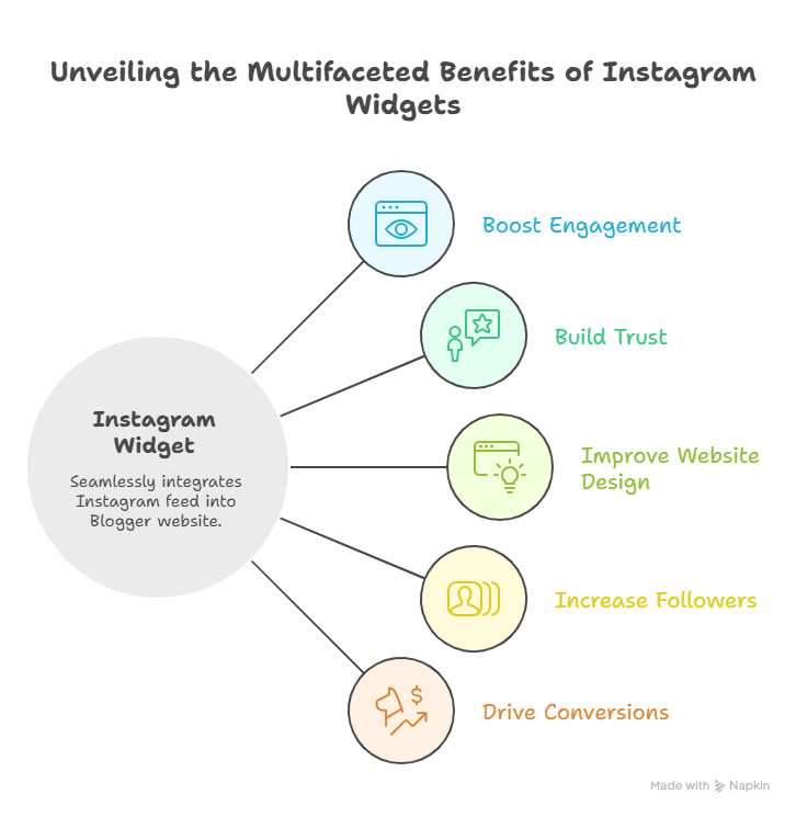 Benefits of  Using an Instagram Widget for Blogger