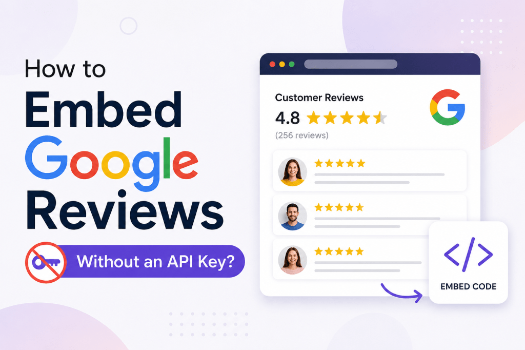 How to Embed Google Reviews Without an API Key